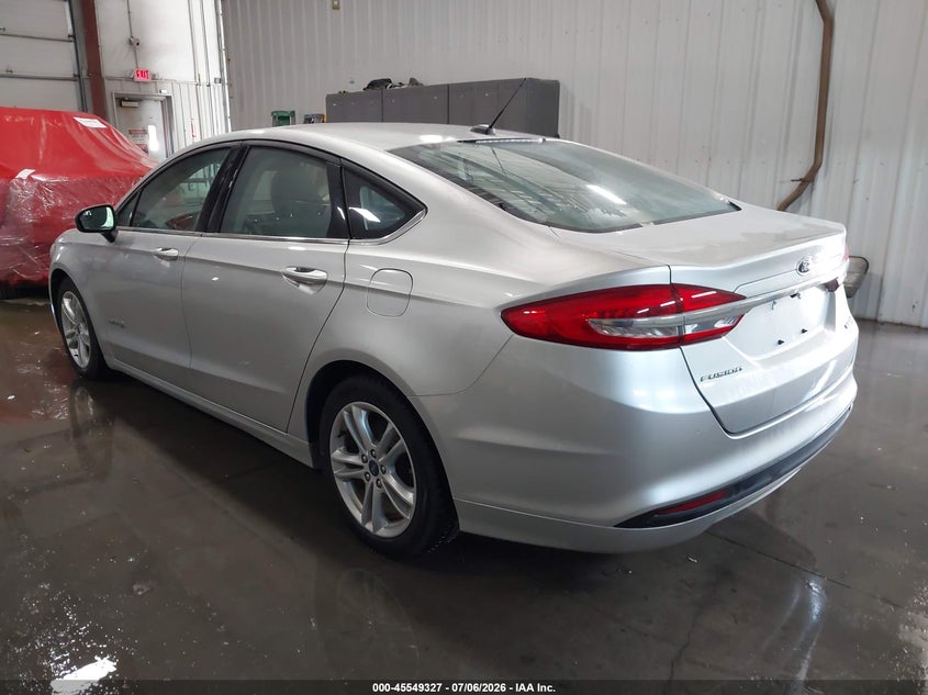 2018 Ford Fusion VIN 3FA6P0UU3JR126198 IAAI salvage auction — FRONT END, Sf97 (Kansas), sold $11,550 on 2026-09-03 (photo 3)