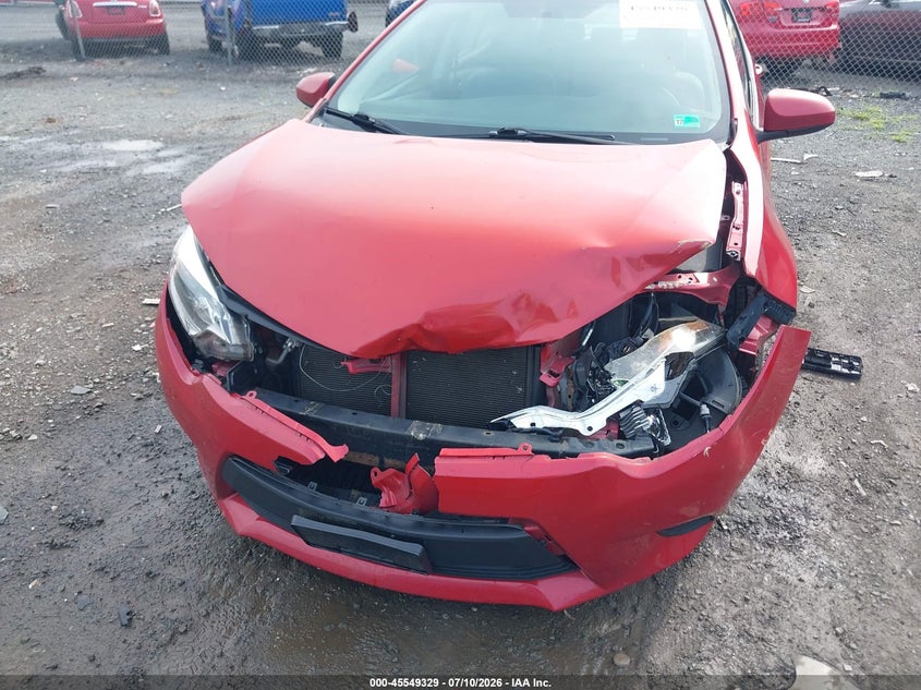 2014 Toyota Corolla VIN 5YFBURHE6EP059987 IAAI salvage auction — FRONT END, Clear (Virginia), sold $1,700 on 2026-07-24 (photo 6)