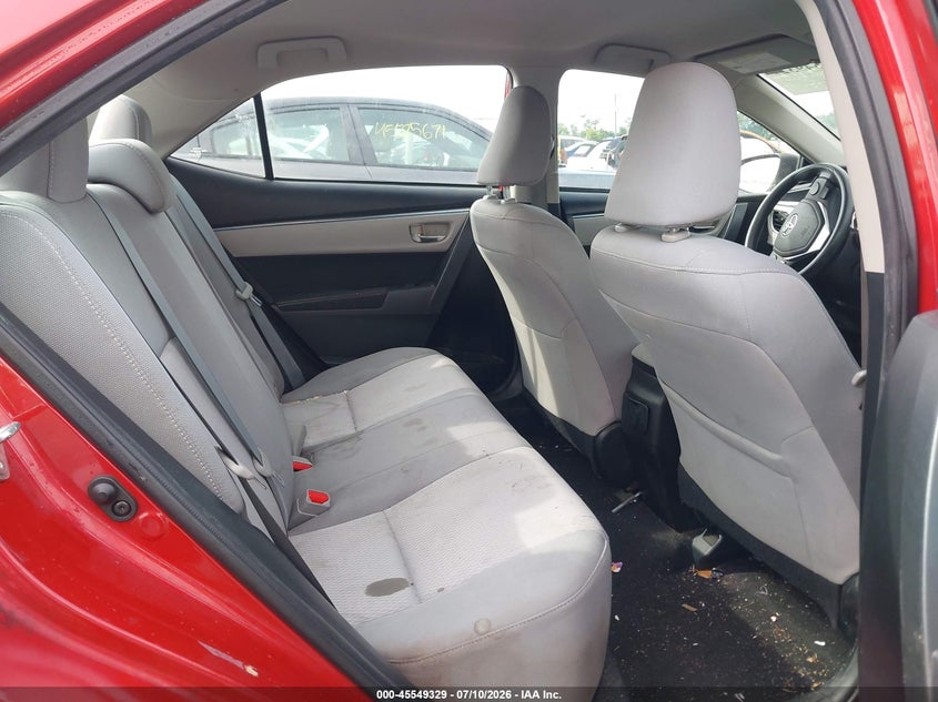 2014 Toyota Corolla VIN 5YFBURHE6EP059987 IAAI salvage auction — FRONT END, Clear (Virginia), sold $1,700 on 2026-07-24 (photo 8)