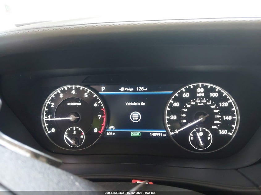 2017 Genesis G90 VIN KMHG54JHXHU031669 IAAI salvage auction — NORMAL WEAR, Clear (Virginia), sold $3,300 on 2026-07-17 (photo 7)