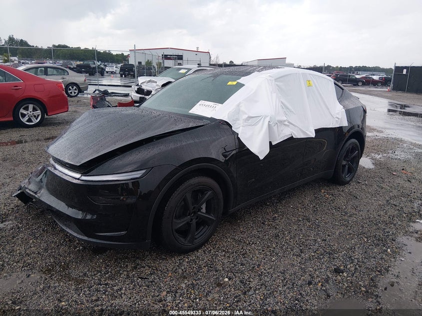 2026 Tesla Model y VIN 7SAYGDED0TA445846 IAAI salvage auction — FRONT END, Clear (South Carolina), sold $15,900 on 2026-08-28 (photo 2)