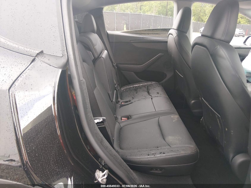 2026 Tesla Model y VIN 7SAYGDED0TA445846 IAAI salvage auction — FRONT END, Clear (South Carolina), sold $15,900 on 2026-08-28 (photo 8)