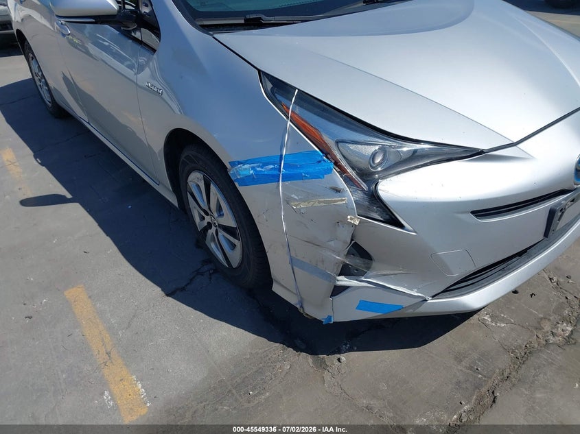 2016 Toyota Prius VIN JTDKARFU0G3503900 IAAI salvage auction — NORMAL WEAR, Clear - Dealer Only (California), sold $5,750 on 2026-07-20 (photo 6)
