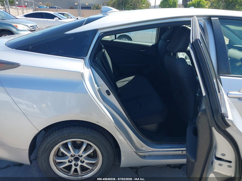 2016 Toyota Prius VIN JTDKARFU0G3503900 IAAI salvage auction — NORMAL WEAR, Clear - Dealer Only (California), sold $5,750 on 2026-07-20 (photo 8)