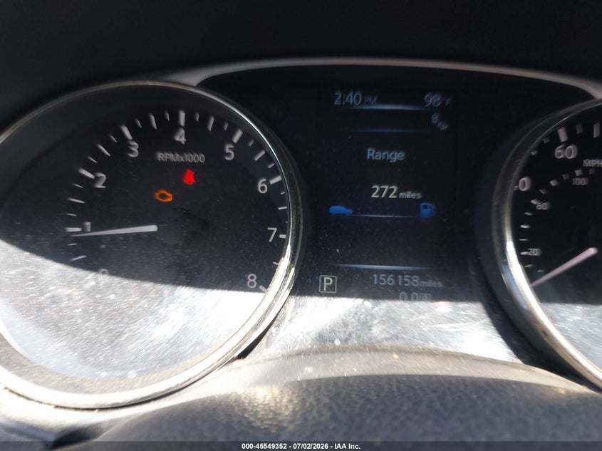 2015 Nissan Rogue VIN KNMAT2MV8FP509492 IAAI salvage auction — HAIL, Clear (Illinois), sold $1,375 on 2026-07-20 (photo 7)