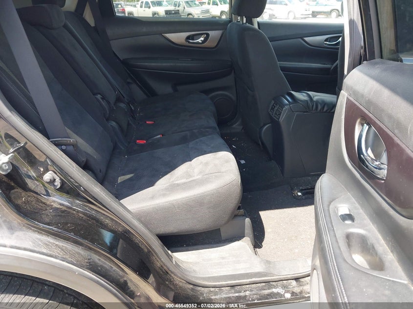 2015 Nissan Rogue VIN KNMAT2MV8FP509492 IAAI salvage auction — HAIL, Clear (Illinois), sold $1,375 on 2026-07-20 (photo 8)