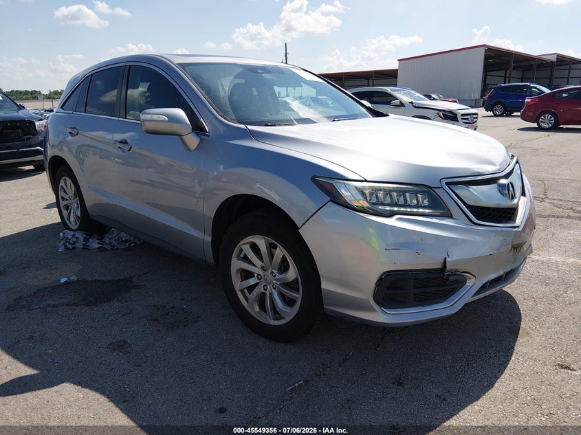 2017 Acura Rdx VIN 5J8TB4H33HL021191 IAAI salvage auction — REAR END, Salvage Title, sold $3,675 on 2026-08-27 (photo 1)