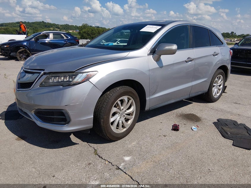 2017 Acura Rdx VIN 5J8TB4H33HL021191 IAAI salvage auction — REAR END, Salvage Title, sold $3,675 on 2026-08-27 (photo 2)