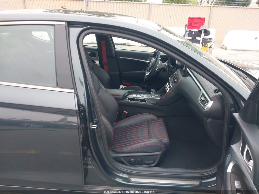 2023 Genesis G70 VIN KMTG34TAXPU124265 IAAI salvage auction — SIDE, Salvage (California), sold $8,100 on 2026-07-29 (photo 5)