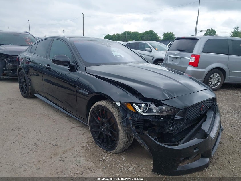 2018 Jaguar Xe VIN SAJAM4FV6JCP17622 IAAI salvage auction — FRONT END, Salvage (Ohio), sold $25 on 2026-07-31 (photo 1)