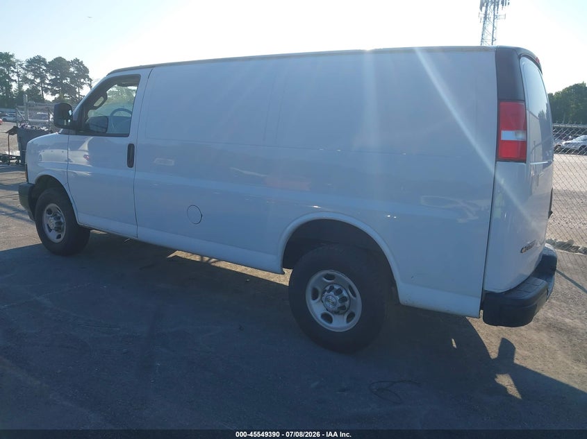 2023 Chevrolet Express VIN 1GCWGAFP3P1136403 IAAI salvage auction — FRONT END, Enterprise Vehicles Clear Only (Georgia), sold $12,100 on 2026-07-28 (photo 3)
