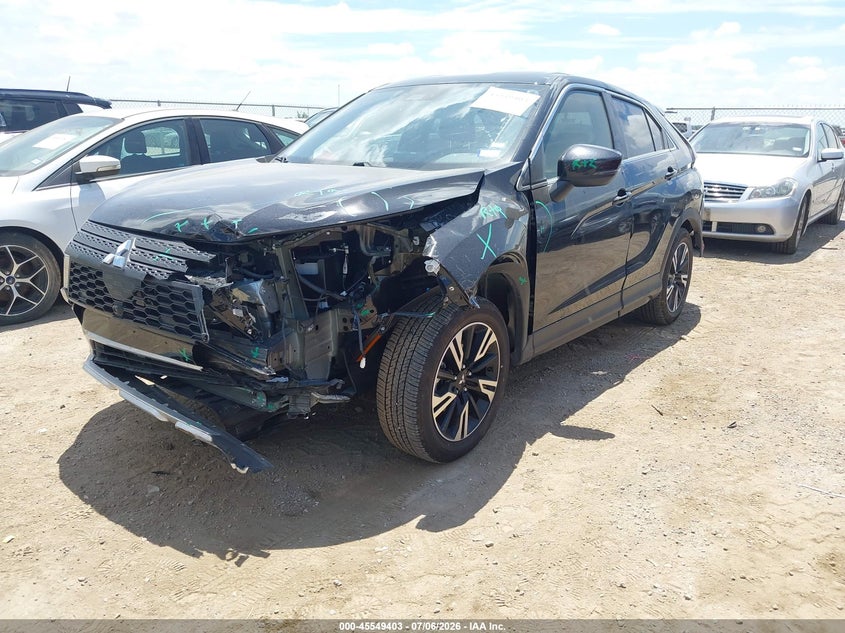 2026 Mitsubishi Eclipse cross VIN JA4ATWAA3TZ027242 IAAI salvage auction — FRONT & REAR, Salvage Title, sold $3,550 on 2026-07-14 (photo 2)
