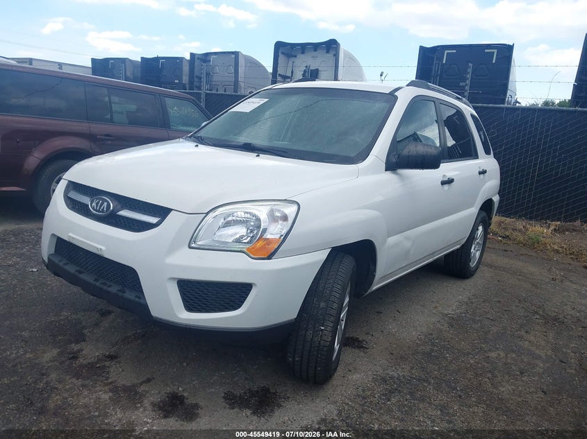 2009 Kia Sportage VIN KNDJE723597566634 IAAI salvage auction — FRONT END, Clear (Kansas), sold $475 on 2026-07-29 (photo 2)