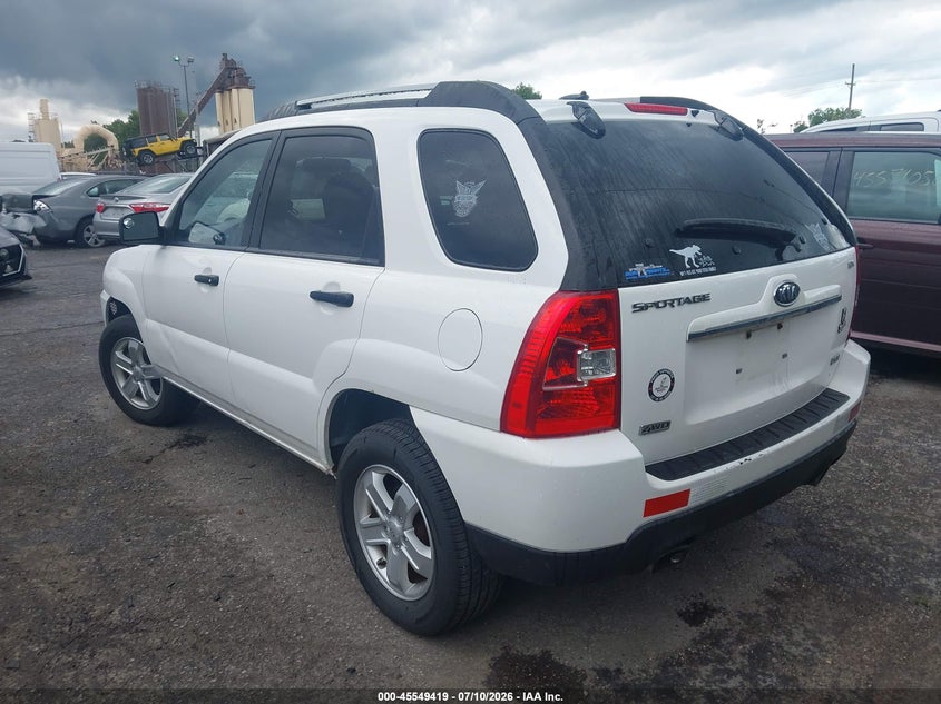 2009 Kia Sportage VIN KNDJE723597566634 IAAI salvage auction — FRONT END, Clear (Kansas), sold $475 on 2026-07-29 (photo 3)