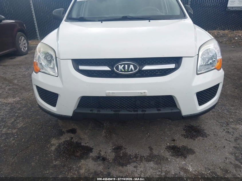 2009 Kia Sportage VIN KNDJE723597566634 IAAI salvage auction — FRONT END, Clear (Kansas), sold $475 on 2026-07-29 (photo 6)