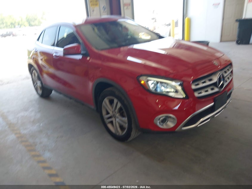 2020 Mercedes-benz Gla-klasse VIN W1NTG4EB1LU031029 IAAI salvage auction — WATER/FLOOD, Clear (Virginia), sold $5,350 on 2026-07-17 (photo 1)