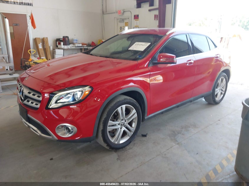 2020 Mercedes-benz Gla-klasse VIN W1NTG4EB1LU031029 IAAI salvage auction — WATER/FLOOD, Clear (Virginia), sold $5,350 on 2026-07-17 (photo 2)