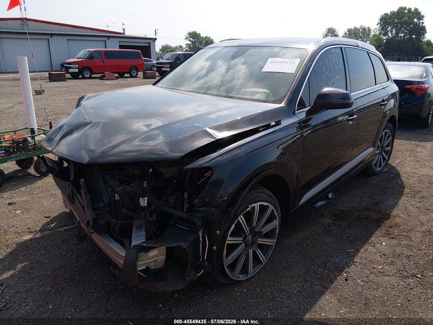 2017 Audi Q7 VIN WA1VAAF71HD052832 IAAI salvage auction — FRONT END, Salvage (Ohio), sold $25 on 2026-07-15 (photo 2)