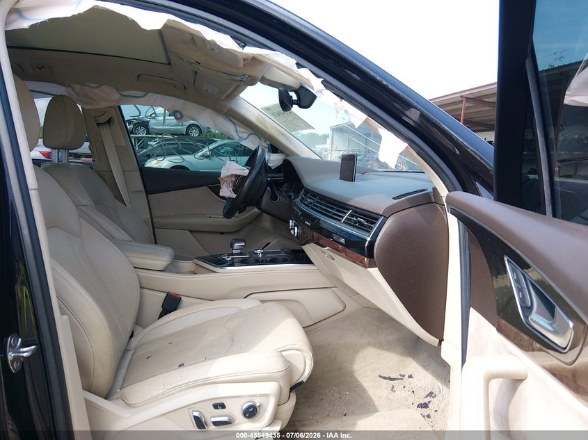 2017 Audi Q7 VIN WA1VAAF71HD052832 IAAI salvage auction — FRONT END, Salvage (Ohio), sold $25 on 2026-07-15 (photo 5)