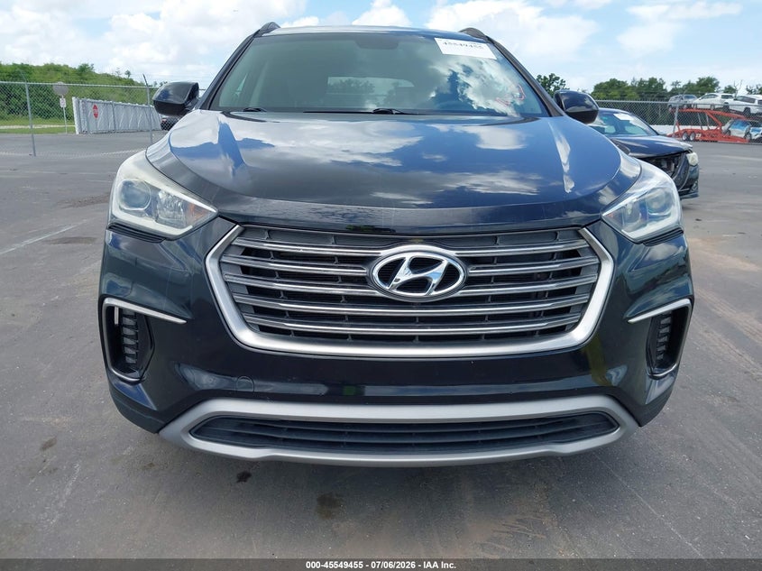 2017 Hyundai Santa fe VIN KM8SM4HF6HU237637 IAAI salvage auction — NORMAL WEAR, Salvage Title, sold $2,100 on 2026-07-13 (photo 6)