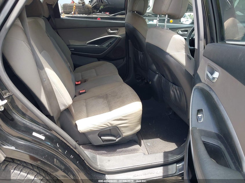 2017 Hyundai Santa fe VIN KM8SM4HF6HU237637 IAAI salvage auction — NORMAL WEAR, Salvage Title, sold $2,100 on 2026-07-13 (photo 8)