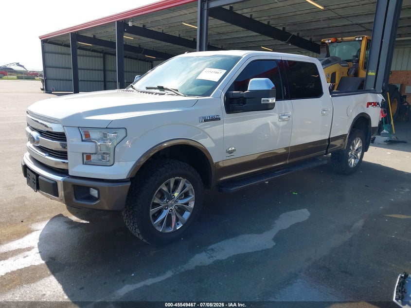 2016 Ford F-150 VIN 1FTFW1EG0GKD24875 IAAI salvage auction — REAR END, Salvage (Nebraska), sold $7,000 on 2026-08-01 (photo 2)