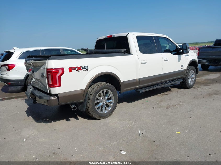 2016 Ford F-150 VIN 1FTFW1EG0GKD24875 IAAI salvage auction — REAR END, Salvage (Nebraska), sold $7,000 on 2026-08-01 (photo 4)
