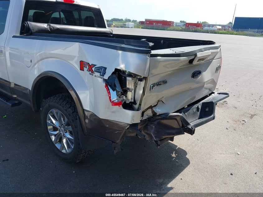 2016 Ford F-150 VIN 1FTFW1EG0GKD24875 IAAI salvage auction — REAR END, Salvage (Nebraska), sold $7,000 on 2026-08-01 (photo 6)