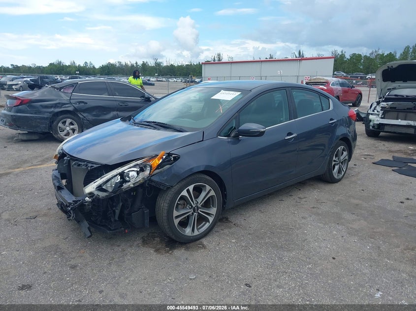 2016 Kia Forte VIN KNAFX4A88G5553023 IAAI salvage auction — FRONT END, Salvage Title, sold $1,050 on 2026-07-27 (photo 2)