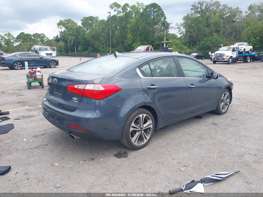 2016 Kia Forte VIN KNAFX4A88G5553023 IAAI salvage auction — FRONT END, Salvage Title, sold $1,050 on 2026-07-23 (photo 4)