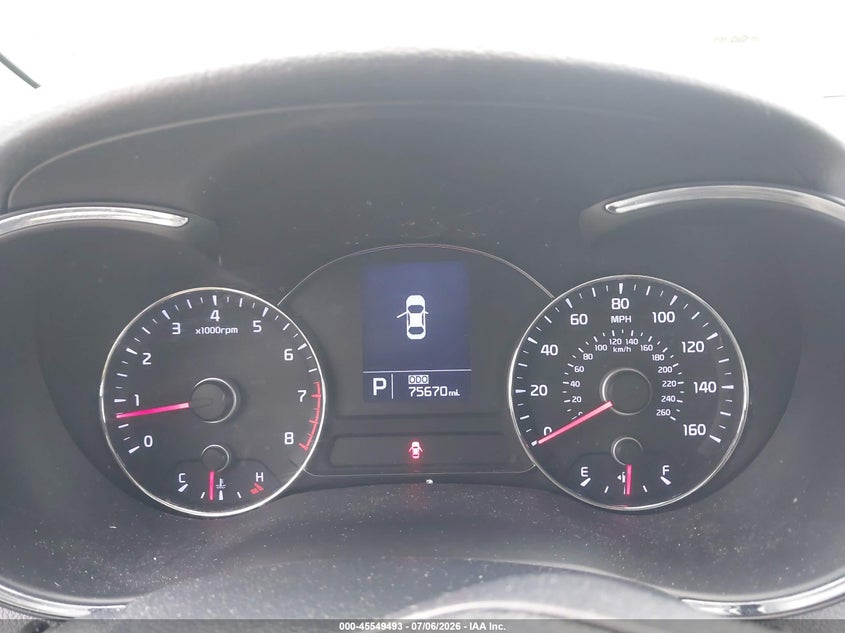 2016 Kia Forte VIN KNAFX4A88G5553023 IAAI salvage auction — FRONT END, Salvage Title, sold $1,050 on 2026-07-23 (photo 7)