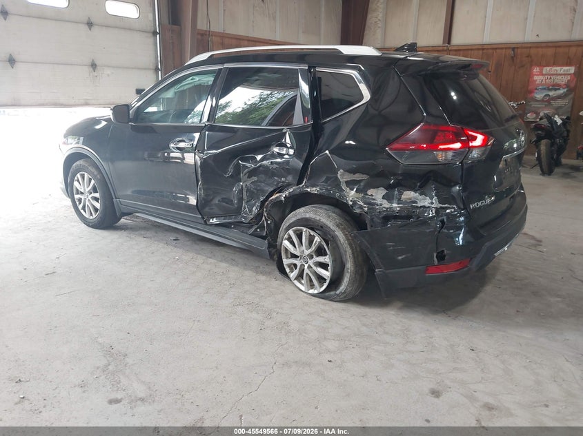 2019 Nissan Rogue VIN KNMAT2MV6KP533509 IAAI salvage auction — REAR END, Salvage Title, sold $425 on 2026-07-22 (photo 3)