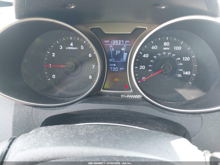 2013 Hyundai Veloster VIN KMHTC6AD1DU146359 IAAI salvage auction — NORMAL WEAR, Clear (Indiana), sold $25 on 2026-07-29 (photo 7)