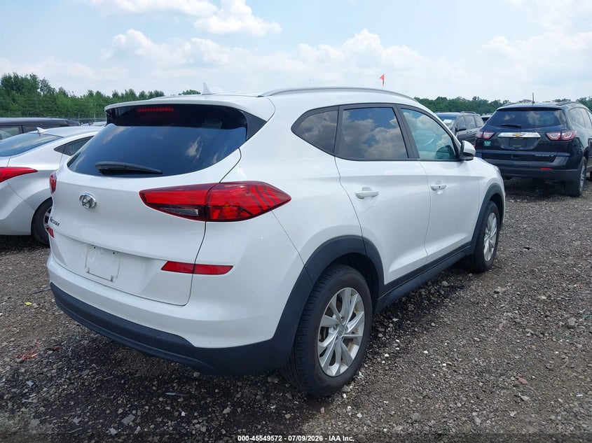 2020 Hyundai Tucson VIN KM8J33A46LU119520 IAAI salvage auction — FRONT END, Salvage Title, sold $5,300 on 2026-08-02 (photo 4)