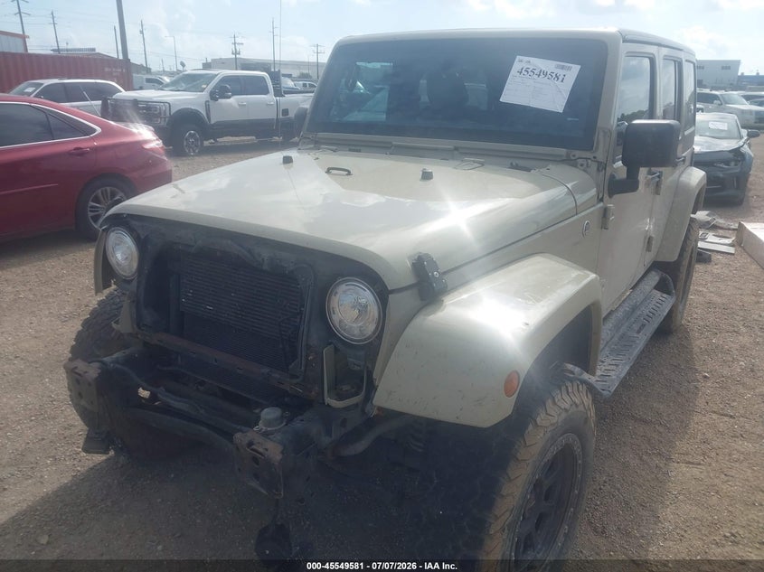 2018 Jeep Wrangler / VIN 1C4BJWEG6JL894682 IAAI salvage auction — FRONT END, Wait Title, sold $7,850 on 2026-09-23 (photo 6)