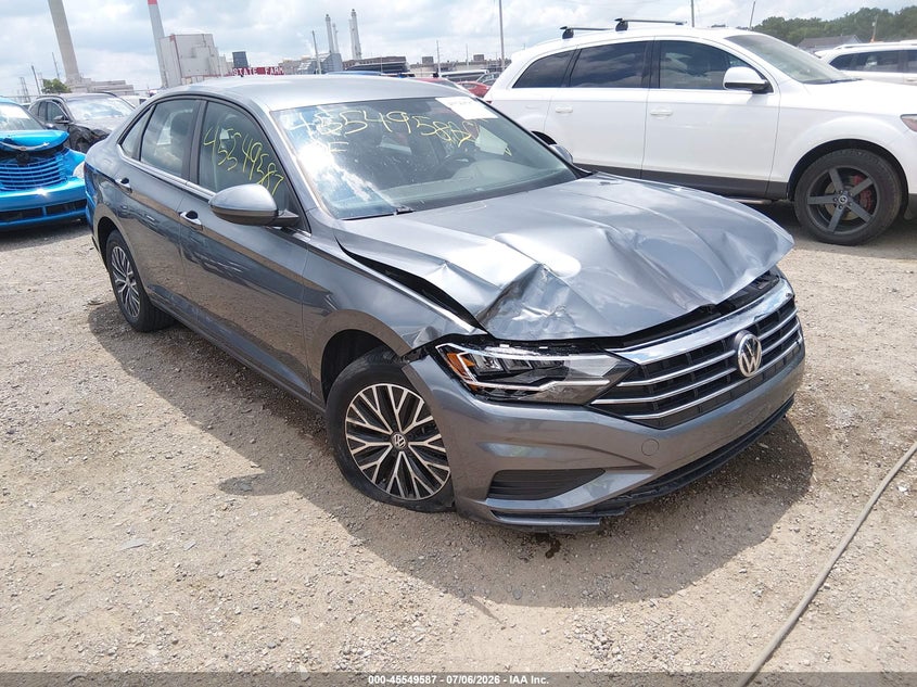 2021 Volkswagen Jetta VIN 3VWC57BU1MM103662 IAAI salvage auction — FRONT END, Salvage Title, sold $4,600 on 2026-08-24 (photo 1)