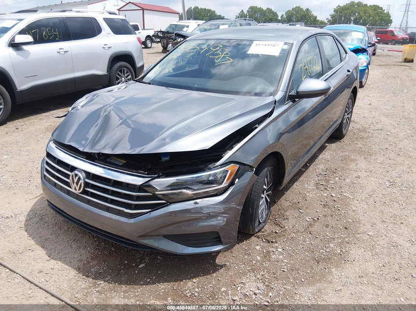 2021 Volkswagen Jetta VIN 3VWC57BU1MM103662 IAAI salvage auction — FRONT END, Salvage Title, sold $4,600 on 2026-08-24 (photo 2)