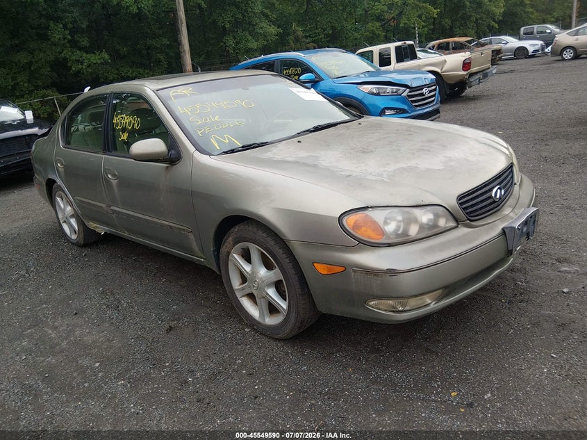 2002 Infiniti I35 VIN JNKDA31A62T000799 IAAI salvage auction — NORMAL WEAR, Clear (Maryland), sold $225 on 2026-07-29 (photo 1)