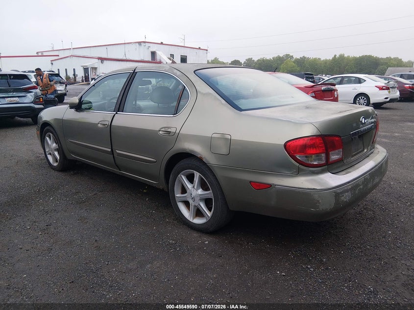 2002 Infiniti I35 VIN JNKDA31A62T000799 IAAI salvage auction — NORMAL WEAR, Clear (Maryland), sold $225 on 2026-07-29 (photo 3)