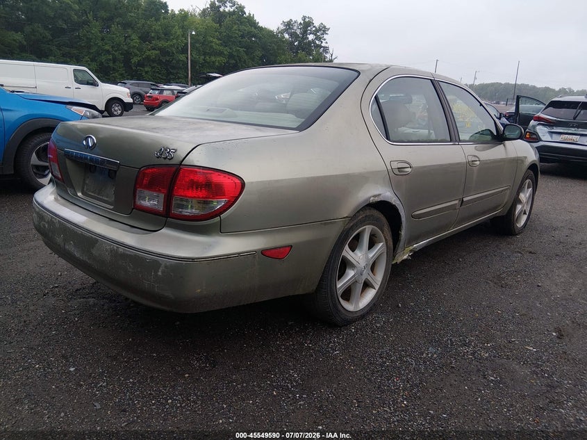 2002 Infiniti I35 VIN JNKDA31A62T000799 IAAI salvage auction — NORMAL WEAR, Clear (Maryland), sold $225 on 2026-07-29 (photo 4)