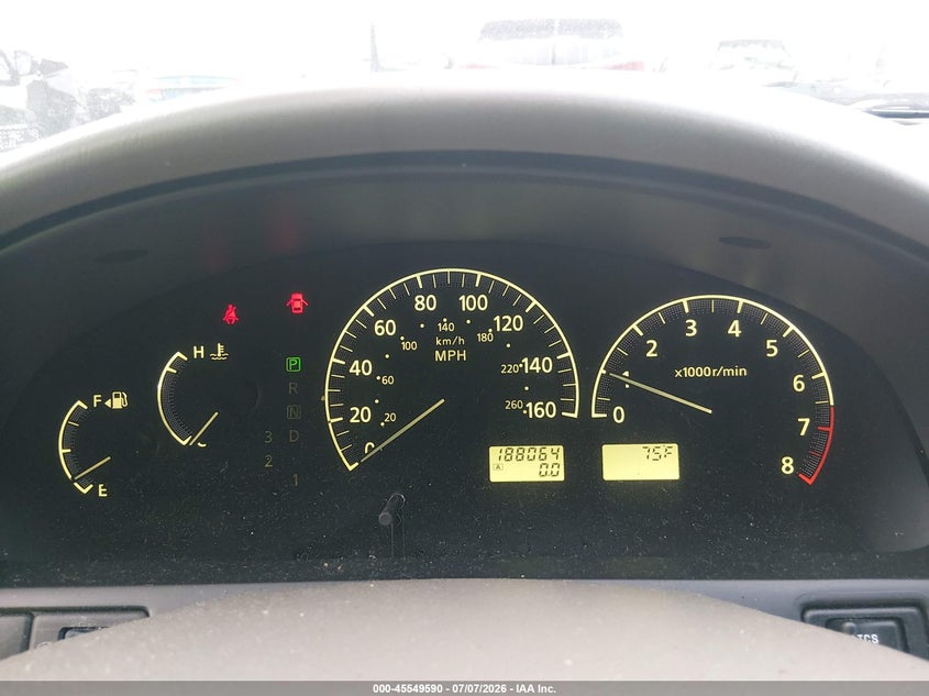 2002 Infiniti I35 VIN JNKDA31A62T000799 IAAI salvage auction — NORMAL WEAR, Clear (Maryland), sold $225 on 2026-07-29 (photo 7)