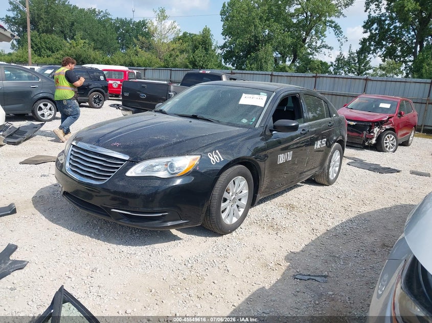 2014 Chrysler 200 VIN 1C3CCBBG3EN106158 IAAI salvage auction — SIDE, Salvage (Ohio), sold $300 on 2026-07-23 (photo 2)