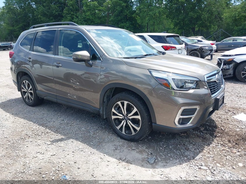 2021 Subaru Forester VIN JF2SKAUC9MH591709 IAAI salvage auction — NORMAL WEAR, Salvage Title, sold $19,250 on 2026-07-28 (photo 1)