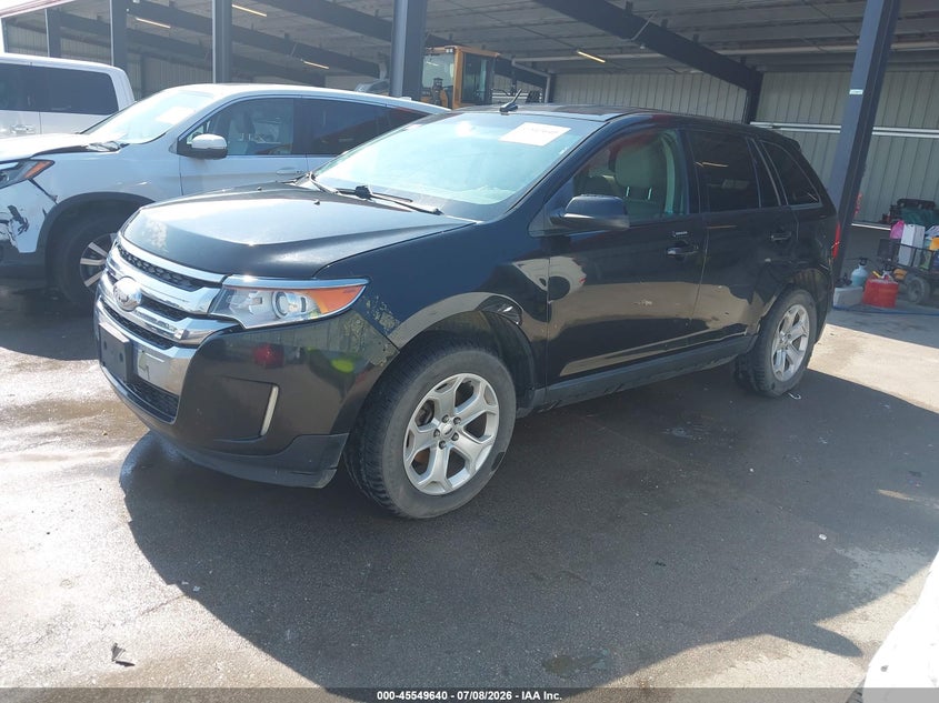 2013 Ford Edge VIN 2FMDK4JC8DBC85087 IAAI salvage auction — SIDE, Certificate Of Title (Nebraska), sold $600 on 2026-07-29 (photo 2)