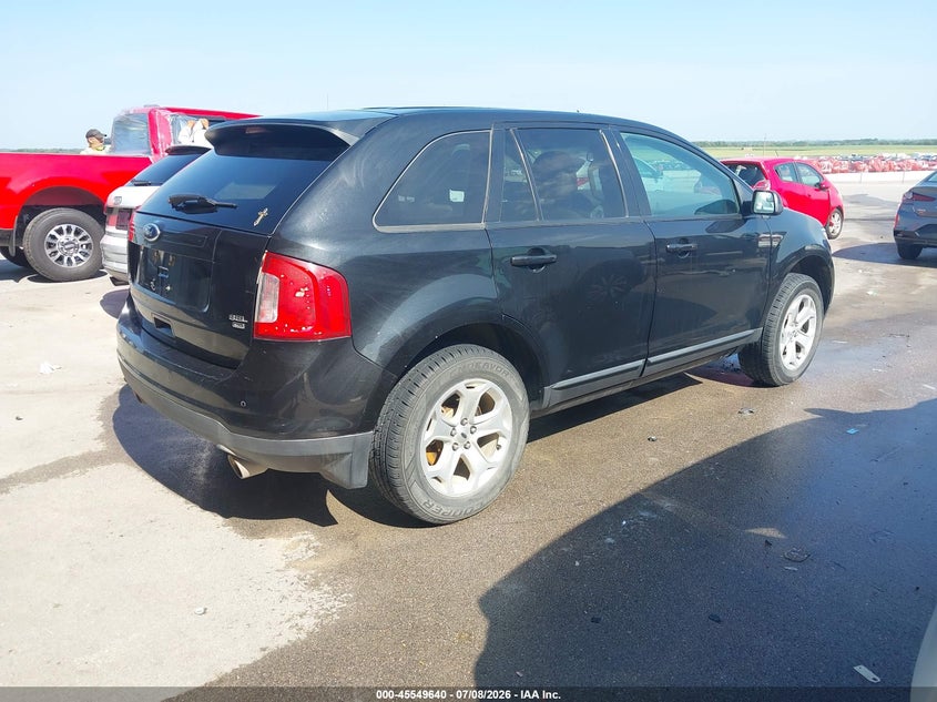 2013 Ford Edge VIN 2FMDK4JC8DBC85087 IAAI salvage auction — SIDE, Certificate Of Title (Nebraska), sold $600 on 2026-07-29 (photo 4)