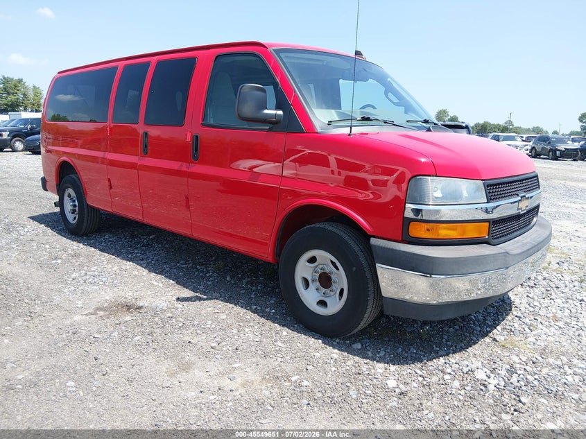 2017 Chevrolet Express 3500 VIN 1GAZGPFG1H1275004 — IAAI salvage auction photo