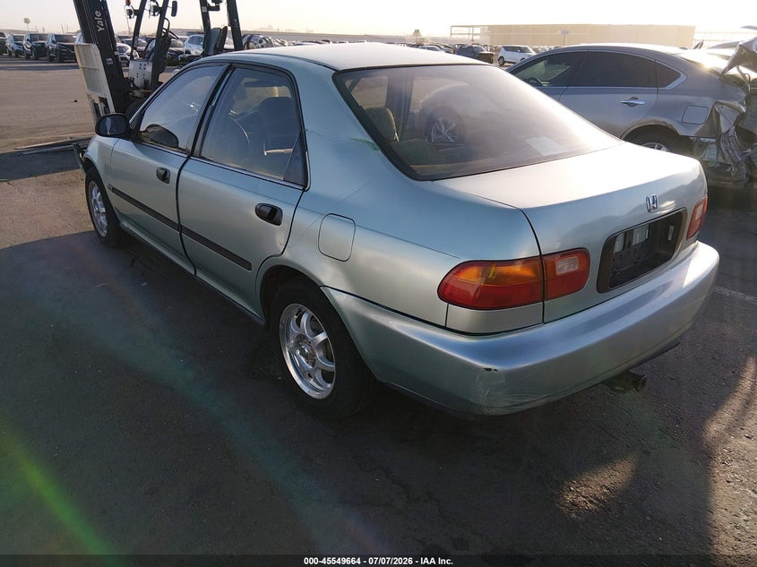 1992 Honda Civic VIN JHMEG8642NS028161 IAAI salvage auction — ROLLOVER, Non-Repairable (Arizona), sold $25 on 2026-07-28 (photo 3)