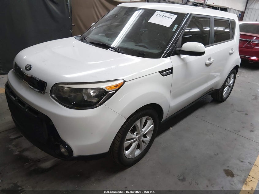 2016 Kia Soul VIN KNDJP3A59G7263021 IAAI salvage auction — REAR END, Salvage Title, sold $550 on 2026-07-28 (photo 2)