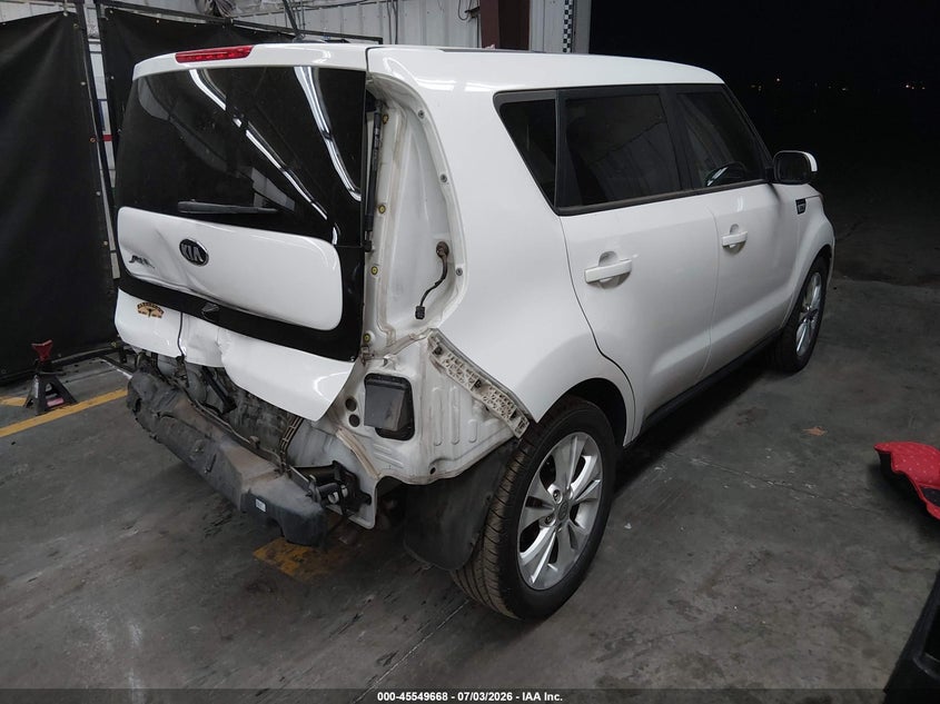 2016 Kia Soul VIN KNDJP3A59G7263021 IAAI salvage auction — REAR END, Salvage Title, sold $550 on 2026-07-28 (photo 4)
