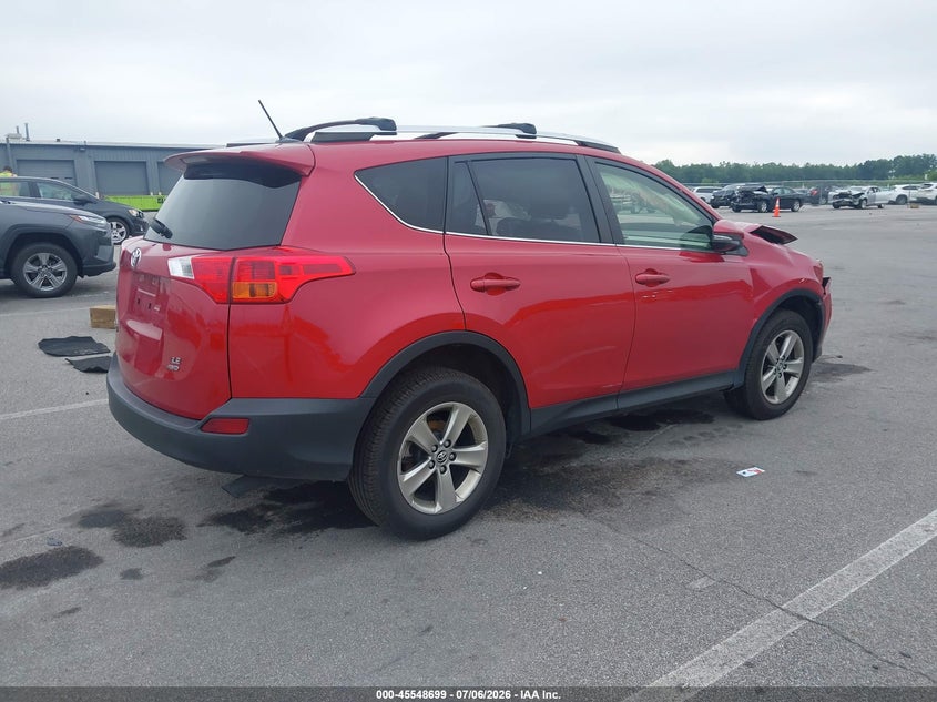 2015 Toyota Rav 4 VIN JTMRFREV6FJ048796 IAAI salvage auction — FRONT END, Clear (Indiana), sold $2,650 on 2026-07-31 (photo 4)